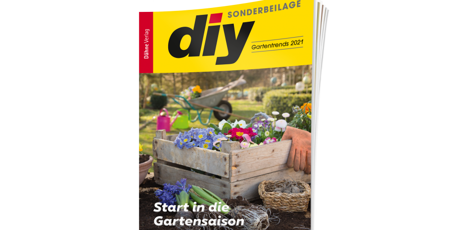 Gartentrends 2021 - eine Sonderbeilage in diy 2/2021