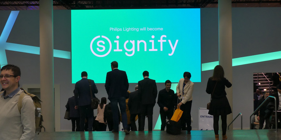 Philips Lighting, neuer Name: Signify
