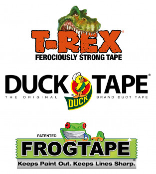 Kip, FrogTape, T-REX, DUCK