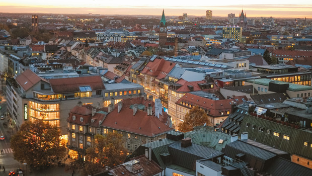 Unter den Metropolen ist der Preisrückgang bei Immobilien in München am stärksten.