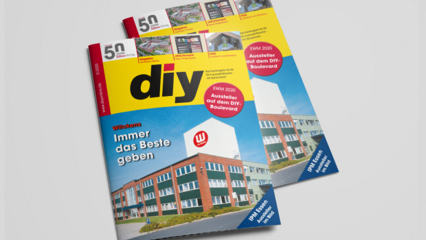 Neu erschienen ist das März-Heft des Fachmagazins diy - Es ist erneut randvoll mit spannenden Informationen.