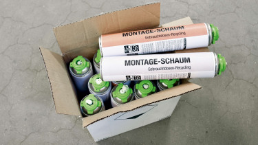 Rücknahmeservice für Bauschaumdosen kommt gut an