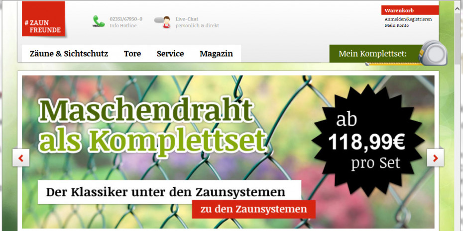 Themenshop zaunfreunde.de
