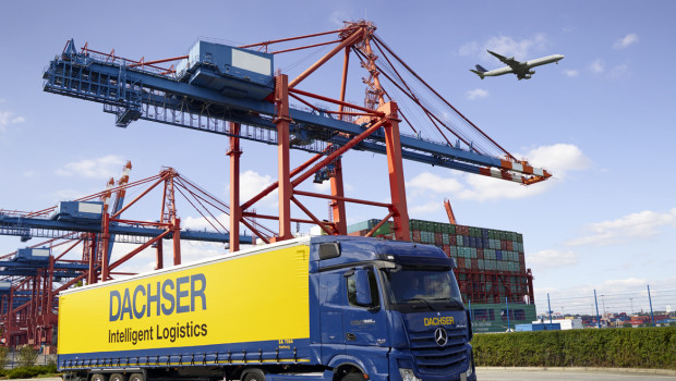 Komplettlösungen, die Landverkehr, Luft- und Seefracht kombinieren, sieht man bei Dachser als einen Grund für das Umsatzwachstum. Komplettlösungen, die Landverkehr, Luft- und Seefracht kombinieren, sieht man bei Dachser als einen Grund für das Umsatzwachstum.