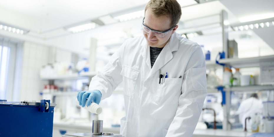 Auch im Labor der Forschung und Entwicklung am Standort in Coesfeld kommt die Technologie zum Einsatz.  Auch im Labor der Forschung und Entwicklung am Standort in Coesfeld kommt die Technologie zum Einsatz.