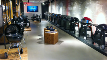 Weber multipliziert seinen Konzept-Store