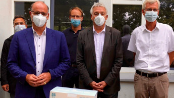 Köbig spendet hilfsbedürftigen Menschen Schutzmasken