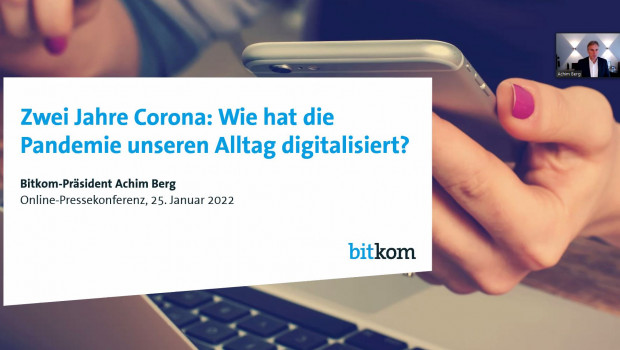 Der Bitkom-Präsident stellte die Ergebnisse einer Studie vor, die der Digitalverband in Auftrag gegeben hat. 