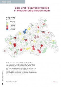 Bau- und Heimwerkermärkte in Mecklenburg-Vorpommern.