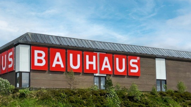 Neuer Bauhaus in Haugesund in Norwegen.