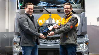 Hornbach setzt E-Lkw ein