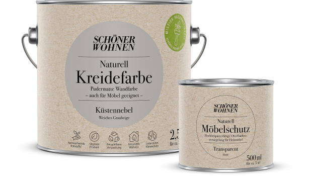 Brillux, Schöner Wohnen Farbe, Naturell Kreidefarbe Brillux, Schöner Wohnen Farbe, Naturell Kreidefarbe