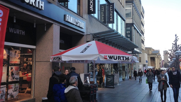 Der Family Store von Würth befindet sich mitten in der Stuttgarter Innenstadt.
