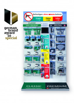 Der Rat für Formgebung und das German Brand Institute haben Wenko mit dem Prädikat "Special Mention" ausgezeichnet. Der Rat für Formgebung und das German Brand Institute haben Wenko mit dem Prädikat "Special Mention" ausgezeichnet.