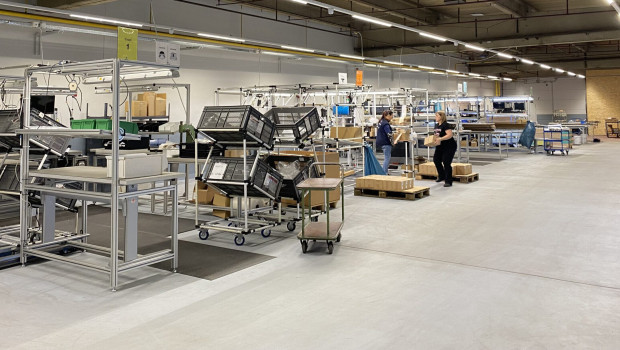 Das Werk wurde erst kürzlich modernisiert. 