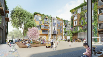 Ein Quartier aus Holz