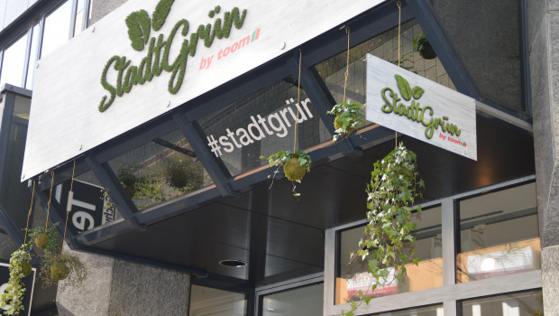 Köln, Breite Straße 161: In bestern Innenstadtlage betreibt Toom für drei Monate einen Pop-up-Store.
