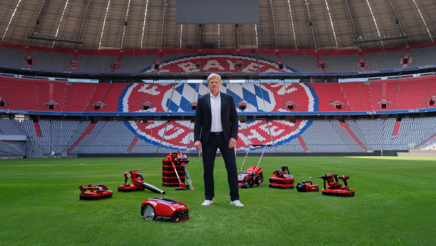 Oliver Kahn steht für die Marketingkampagne der Einhell Germany AG Oliver Kahn steht für die Marketingkampagne der Einhell Germany AG