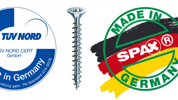 Spax, Made in Germany Spax, Made in Germany