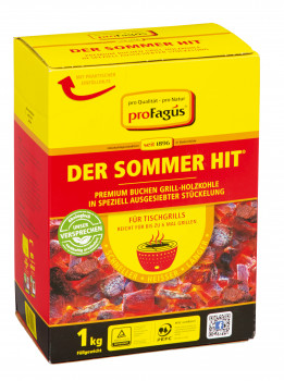 ProFagus, Buchen-Grill-Holzkohle Der Sommerhit