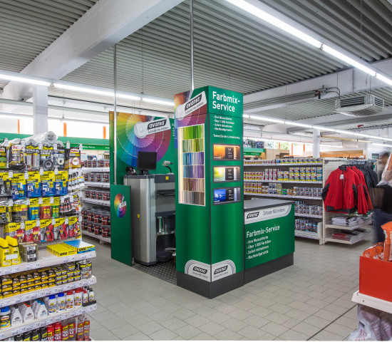 Kleine Fläche und ein Sortiment, das auf den Bedarf der Großstadtbewohner zugeschnitten ist: Lagerhaus hat sein Vertriebsmodell auf den urbanen Raum ausgerichtet.