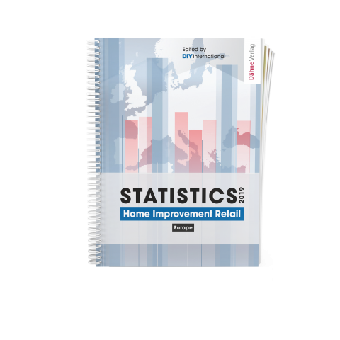 Der Dähne Verlag hat die neue Ausgabe der Statistics Home Improvement Retail Europe herausgebracht.