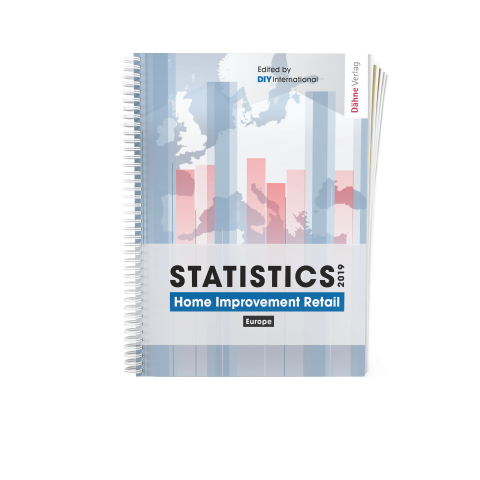 Der Dähne Verlag hat die neue Ausgabe der Statistics Home Improvement Retail Europe herausgebracht. Der Dähne Verlag hat die neue Ausgabe der Statistics Home Improvement Retail Europe herausgebracht.