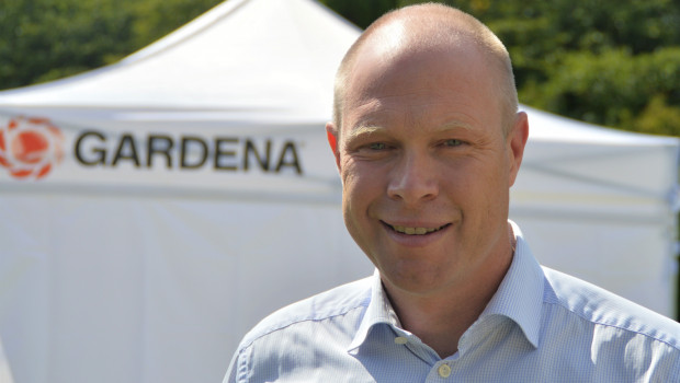 Gardena-Chef Pär Åström erläuterte auf einer Pressekonferenz neue Projekte des Unternehmens.