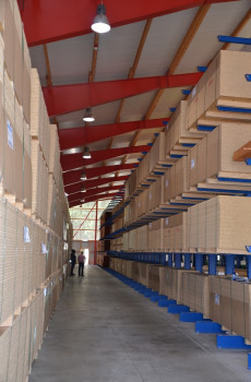 SGBDD hat neues Zentrallager Holz in Chemnitz eröffnet