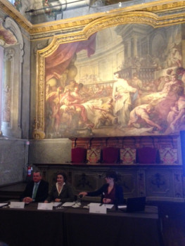 Die Koelnmesse hielt ihre Pressekonferenz zur nächstjährigen Internationalen Eisenwarenmesse in Köln gestern in Mailand im Museo Nazionale della Scienza e della Tecnologia Leonardo da Vinci ab.