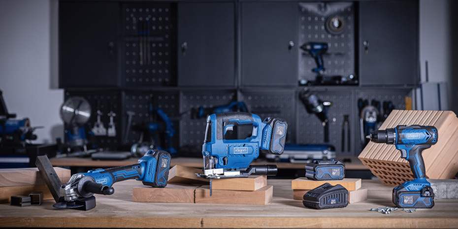 Die IXES 20-Volt-Serie bietet Werkzeuge für nahezu jede Werkstattaufgabe.&nbsp;
