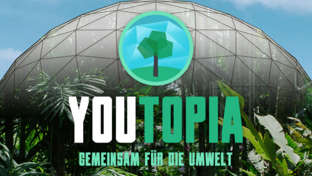 Fünf Tage, Top-Youtuber und eine riesige Kuppel: das ist „YouTopia: Gemeinsam für die Umwelt“. Als Partner unterstützt toom das Live-Event.