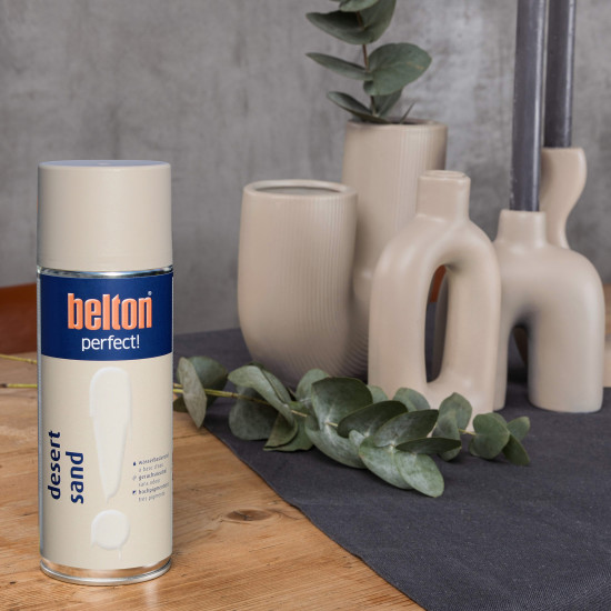 Mit dem Belton perfect Design-Lackspray lassen sich kreative DIY-Projekte umsetzen. Mit dem Belton perfect Design-Lackspray lassen sich kreative DIY-Projekte umsetzen.