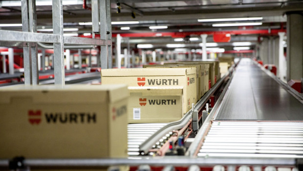 Würth erweitert sein Lager- und Logistikzentrum in Künzelsau-Gaisbach.