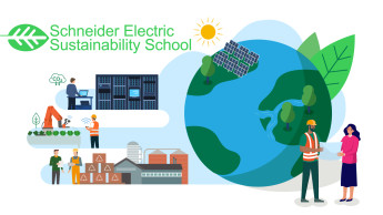 Schneider Electric macht Sustainability School Partnerunternehmen zugänglich