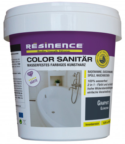 Color Sanitär ermöglicht es Heimwerkern, Bäder in einer neuen Farbe erstrahlen zu lassen.