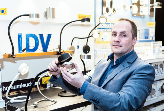 IDV setzt mit austauschbaren LEDs bereits das Recht auf Reparatur um. 