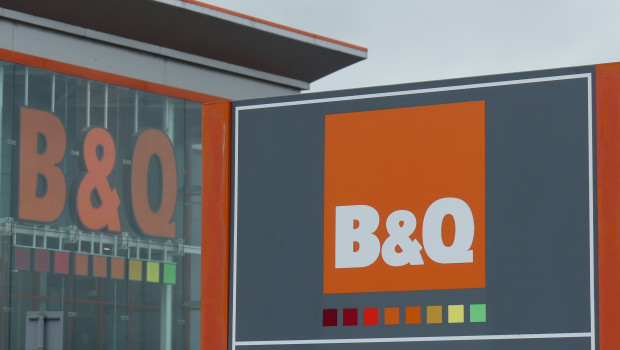 B&Q ist die Hauptvertriebslinie von Kingfisher in Großbritannien und Irland.