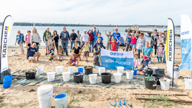 In einer Kooperation mit dem Verein One Earth One Ocean werden an der deutschen Nord- und Ostseeküste Strandreinigungen durchgeführt.