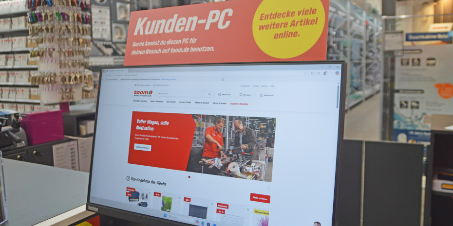 Für Toom spielt die physische Nähe zum Kunden eine entscheidende Rolle bei der Frage, wie online und offline verbunden werden.