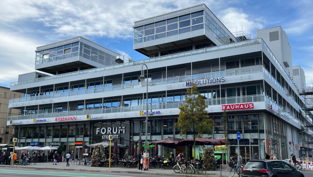 Im Einkaufscenter Forum Steglitz eröffnet Bauhaus im Oktober einen neuen Standort mit Nahversorgerkonzept.