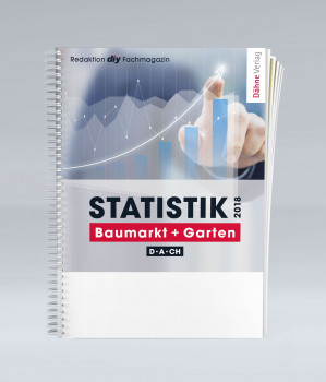 Erscheint demnächst neu: die renommierte „Statistik Baumarkt + Garten D-A-CH 2018“ der diy-Fachredaktion des Dähne Verlags.