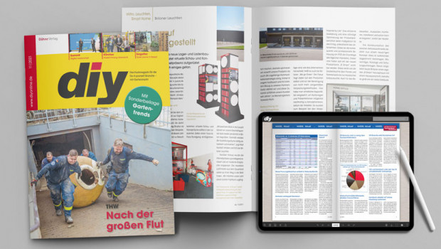 Die aktuelle diy-Ausgabe ist jetzt in der Print-Version erschienen. Natürlich kann sie auch mit ihrem kompletten Inhalt am Rechner oder auf dem Tablett gelesen werden.