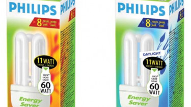 Kleine Energiesparlampe