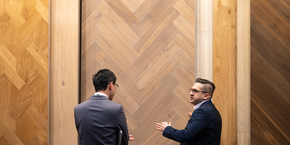 Wenn auch an der Wand präsentiert – die Domotex positionierte sich bislang vor allem als Messe für den Boden. Das wird sich nun ändern.&nbsp;