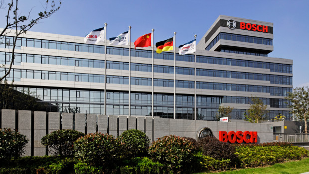 Die neue Bosch-Zentrale in Shanghai. Das Unternehmen ist seit 1909 in China präsent.