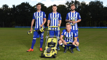 Ryobi verlängert Exklusiv-Partnerschaft mit Hertha BSC
