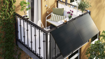 Ikea verkauft auch in Belgien Balkonkraftwerke