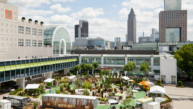 Das Messesegment Outdoor Living ist zwischen der Galleria und der Halle 10 sowie auf dem Freigelände F11 zu finden.