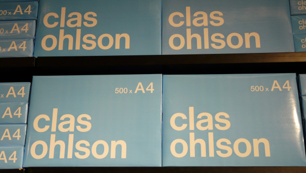 Zum Sortiment von Clas Ohlson gehört auch Büromaterial.